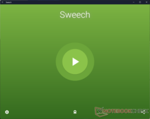 Sweech app installed via WSA