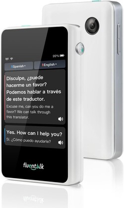 In review: Timekettle Fluentalk T1 Mini handheld translator. Review unit provided by Timekettle.