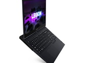 Lenovo Legion 5 15 in Phantom Blue. Those who love full size arrow keys will appreciate the unconventional layout. (Image Source: Lenovo)