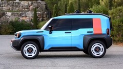 The Toyota Compact Cruiser concept EV has won the 2022 Car Design Award. (Image source: Toyota)