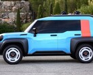 The Toyota Compact Cruiser concept EV has won the 2022 Car Design Award. (Image source: Toyota)