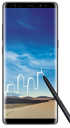 The Galaxy Note 8 is now available for pre-order on Amazon India. (Source: Amazon) The Galaxy Note 8 is now available for pre-order on Amazon India. (Source: Amazon)