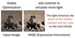 An example of MGIE input and output. (Source: arXiv)