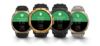 The 44 mm (first and last) 48 mm (middle two) Amazfit T-Rex 3 Pro smartwatches. (Image source: Amazfit)