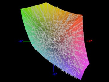 Color space coverage (sRGB) - 99 percent