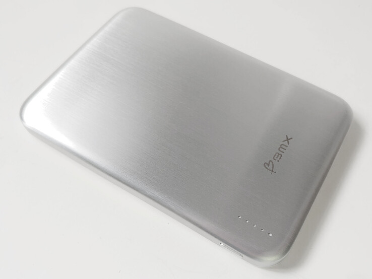 BMW SolidSafe Air Titanium 5K Qi2 wireless magnetic power bank.