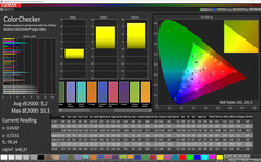 CalMAN - color accuracy (Standard)