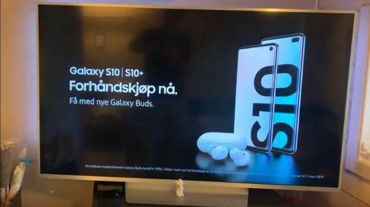 A screenshot of the advert being aired on a TV in Norway (Image source: Gadgets.ndtv)