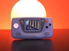 The custom SEGA Game Gear in question with plenty of upgrades under the hood. (image source: Macho Nacho Productions YT)