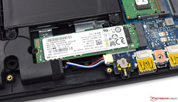 M.2 SSD with 128 GB of storage