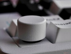 Epomaker Galaxy68 knob close up.