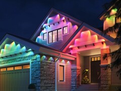 Govee’s Permanent Outdoor Lights Prism (pictured) are launching in the US. (Image source: Govee)