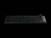 The keyboard is CNC-machined from a single block of aluminum and includes a detachable magnetic rotary dial for volume and media control.