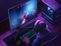 The successor to the LG UltraGear 27GR95QE should be significantly brighter (Image source: LG)