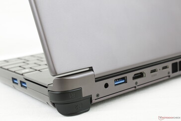 The smooth metal texture and gray color hide fingerprints well