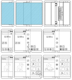 Drawings found in the patent filing. (Source: LetsGoDigital)