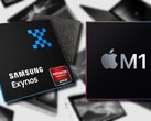 The upcoming Samsung Exynos mobile chip with AMD graphics technology will take on Apple's M1 Silicon. (Image source: Apple/Time/ArsTechnica - edited)