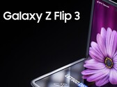 A render of how the Galaxy Z Flip3 could look, according to LetsGoDigital. (Image source: LetsGoDigital)