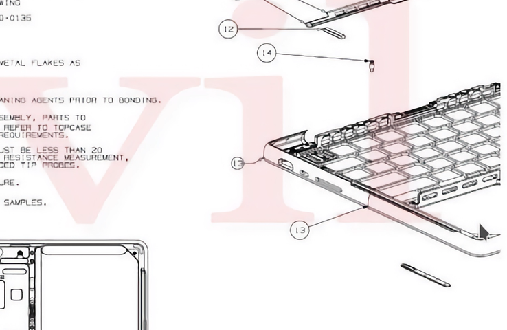 Schematics of the J314 and J316 leaked last month. (Image source: REvil)