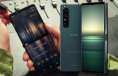 The Sony Xperia 1 IV could look and feel very similar to the predecessor Xperia 1 III. (Image source: Sony/@OnLeaks/Giznext - edited)
