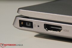 Our test unit uses the SlimTip connection