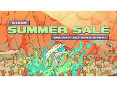 A promotional illustration for Steam&#039;s big annual summer sale 2025. (Image Source: Steam)