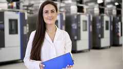 VW's new prismatic cell batteries (image: VW)