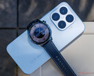 The Xiaomi Watch S5 46mm starts at €179.99 in the EU. Pictured: the smartwatch on top of the Xiaomi 17T phone.
