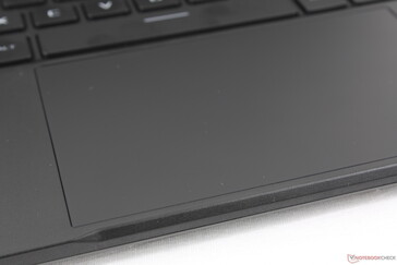 One of the more comfortable clickpads we've used on a 14-inch gaming laptop