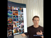 Meta CEO Mark Zuckerberg talks about Apple Vision Pro, recorded with the Quest 3's mixed reality passthrough system (image: @zuck / Instagram)