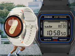 The Galaxy Watch7 was released nearly two years ago, while the F-B100W is much more recent. Both are different categories of wearables entirely, but both feature step trackers.