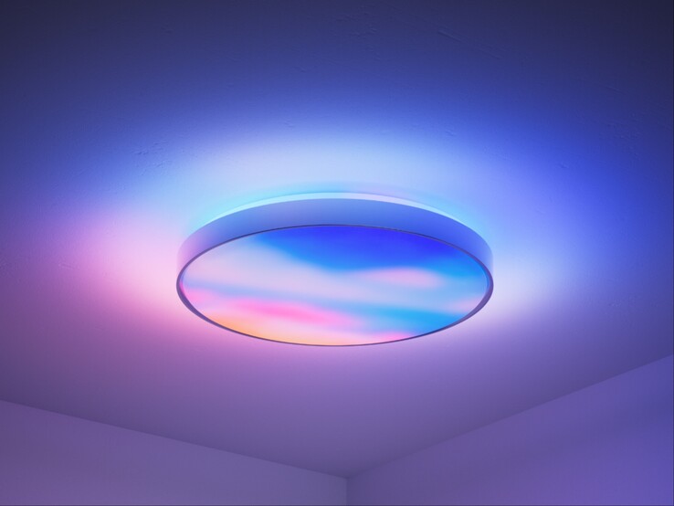 Artistic representation of Govee Ceiling Light Ultra. (Image source: Govee)