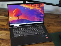 In review: HP Envy x360 15 AMD. Test device provided by HP