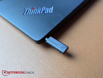 The pen can be stowed away in the case when not in use