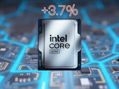 The upcoming Intel Core Ultra 270K Plus has once again popped up on Geekbench. (Image source: Intel, edited)