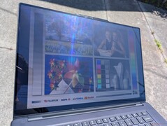 Outdoors under sunlight