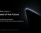 The Realme X50 Pro 5G will be launched during an online event on February 24. (Image Source: Realme)