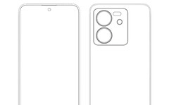 An alleged sketch of the Redmi K60 Ultra. (Image source: Digital Chat Station)