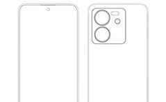 An alleged sketch of the Redmi K60 Ultra. (Image source: Digital Chat Station)