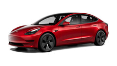 RWD Model 3 now starts below US$40,000 before subsidies (image: Tesla)