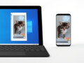 The Your Phone app on the new Insider preview can mirror your Android's screen. (Source: Microsoft)