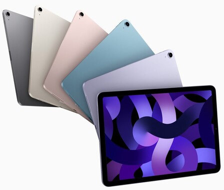 Say what you will about the 2022 iPad Air, the fun selection of colours is definitely something to be excited about. (Image source: Apple)