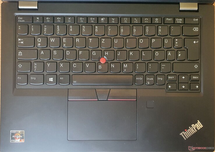 Keyboard area Lenovo L13 G2 AMD