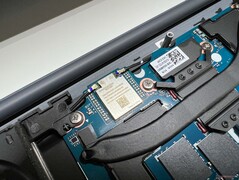 Soldered-on WLAN module