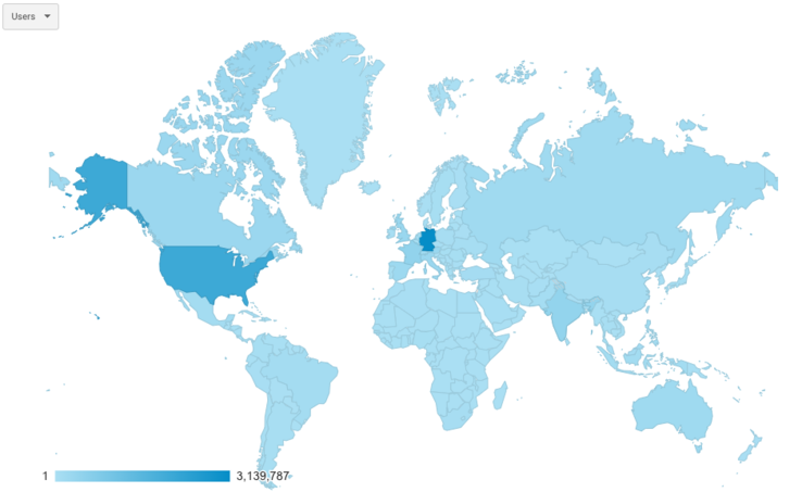 Google Analytics Location