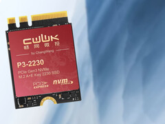 The CWWK SSD. Promo image with a blue-white gradient in the background