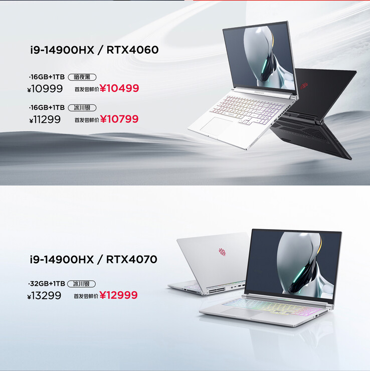 Configurations and price details in China (Image source: RedMagic)