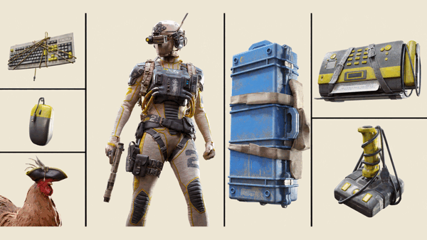 Each purchase of a Corsair Arc Raiders Collection item comes with a code for redeeming an exclusive in-game item.