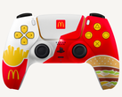 The McDonald's Dual Sense controller and its idiosyncratic design. (Image source: Sony)