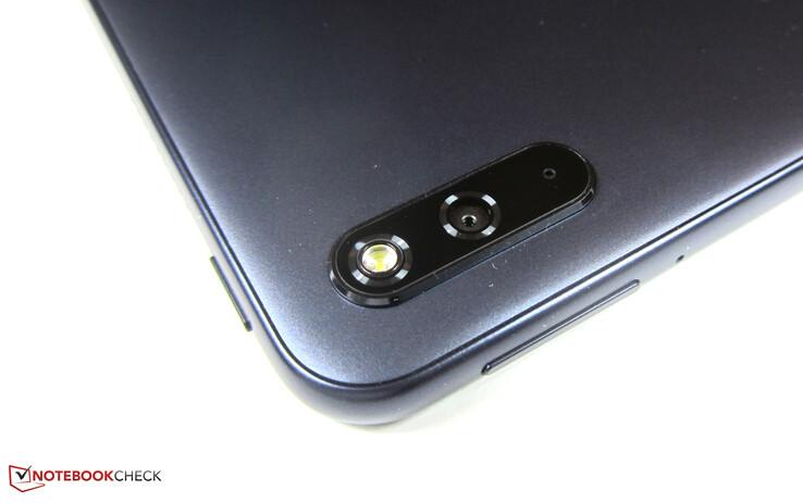 Better than expected: The 8-MP camera of the Huawei MatePad 10.4 takes surprisingly good photos in natural daylight.